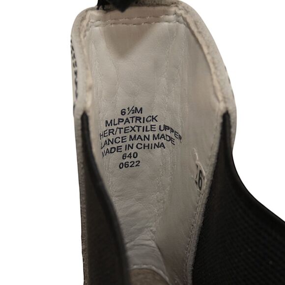 NWOB Marc Fisher ML Patrick White Chelsea Boots Chunky Lug Sole Women’s 6.5 - Picture 8 of 8